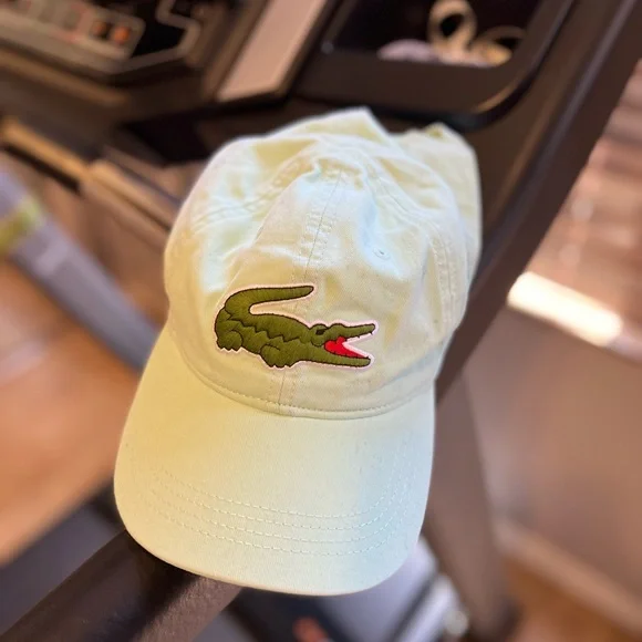 Lacoste | Accessories | Lacoste Big Croc Twill Cap Mint  display picture 1